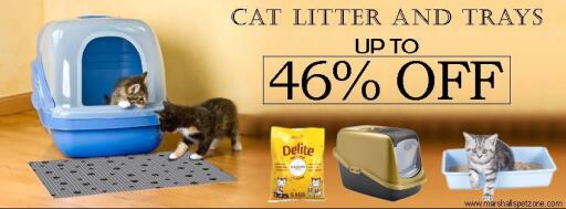 Upto 46%OFF: Cat Trays & Litters: Great Cleaning Offer