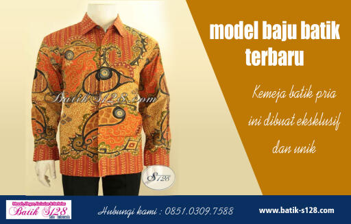 model baju batik terbaru
