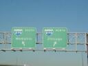 Interstate 70 West at Interstate 270 exits (1999)