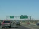 Interstate 70 West at Exit 231B, Earth City Expressway North exit (1999)