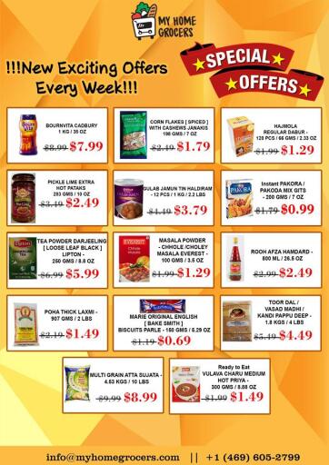 New Exciting Special Offers Every Week Available @ MyHomeGrocers