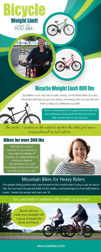 Bicycle Weight limit 400 lbs