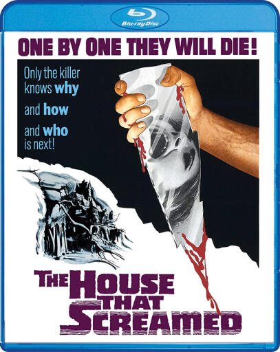 THE HOUSE THAT SCREAMED BLU RAY COVER