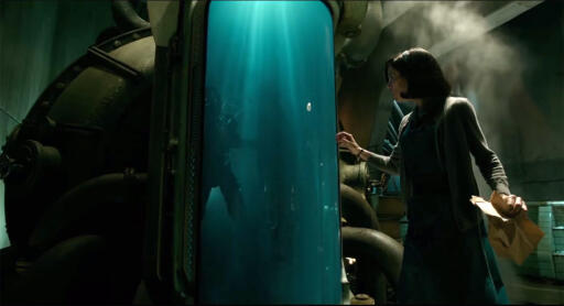 THE SHAPE OF WATER INSIDE THE TANK