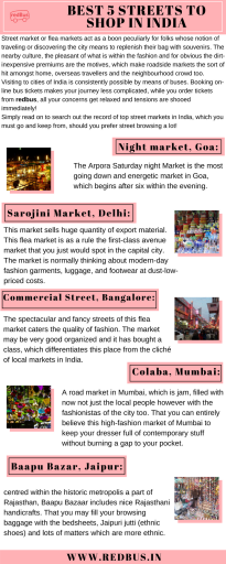 Best 5 Streets to Shop in India