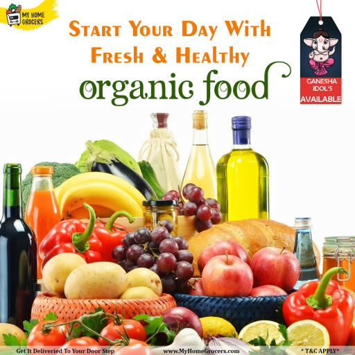 Start Your Day With Fresh & Healthy Organic Food
