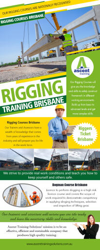 Rigging Trainings Brisbane
