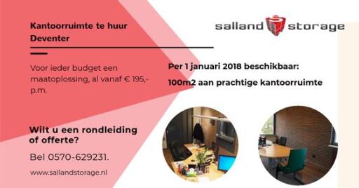 Kantoorruimte Deventer | Salland Storage