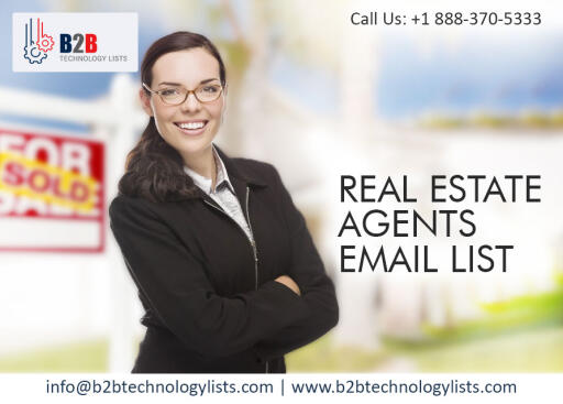 Real Estate Agents Email List -  B2B Technology Lists