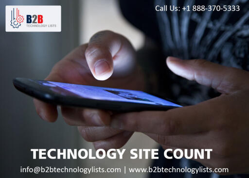 Technology Site Count - B2B Technology Lists