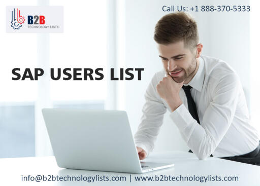 SAP Users List - B2B Technology Lists