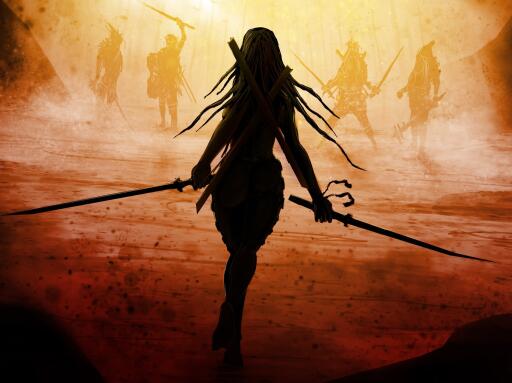 Warriors Swords Fantasy Girls warrior 2474x1851