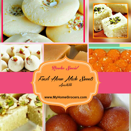 Ramadan Special Homemade Sweets Now Available @ MyHomeGrocers