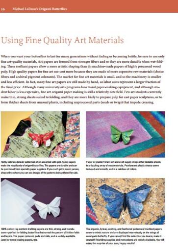 Michael LaFosse's Origami Butterflies Elegant Designs from a Master Folder (4)