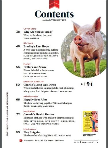 Reader's Digest Canada January February 2017 (2)
