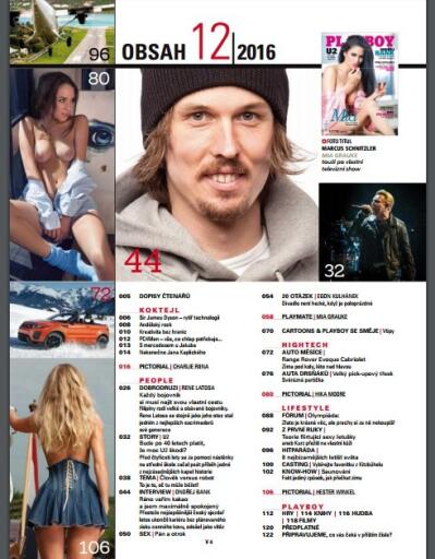 Playboy Czech Republic Prosinec 2016 (2)