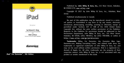 iPad For Dummies 9th Edition (2)