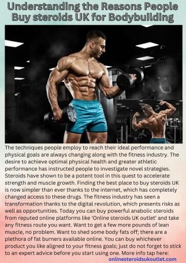 Understanding the Reasons People Buy steroids UK for Bodybuilding