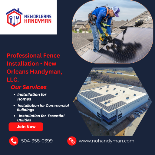 Professional Fence Installation New Orleans Handyman, LLC. (1)