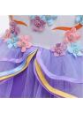 My Happy Deals We Happy Girls Floral Unicorn Costume Princess Party Dress Wedding Birthday Carnival 