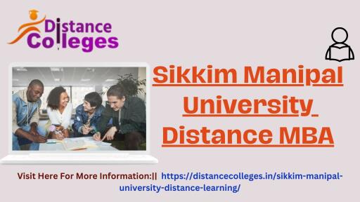 Sikkim Manipal University Distance MBA