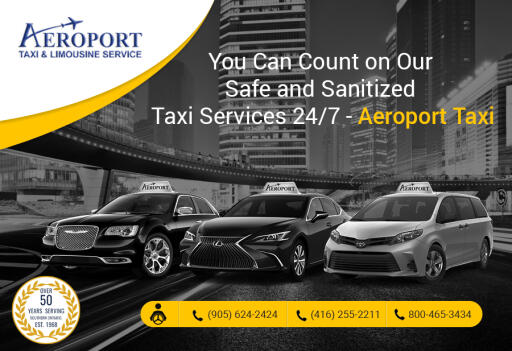 Make your Travel Hassle Free with Whitby to Toronto Taxi Offered by Aeroport Taxi