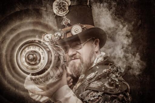 steampunk character