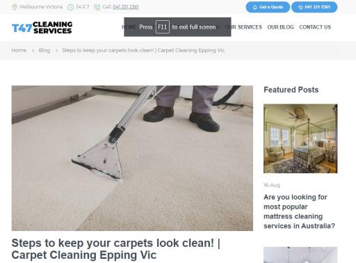 Carpet cleaning epping vic