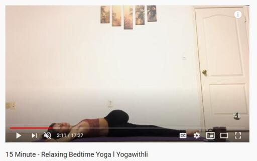 Relaxing Bedtime Yoga