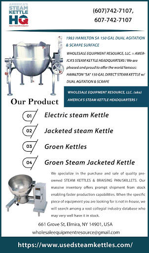 Jacketed Steam Kettle