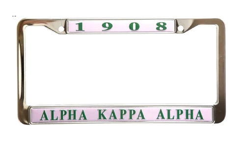 Aka license plate frame
