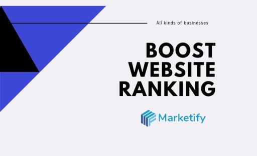 boost website ranking