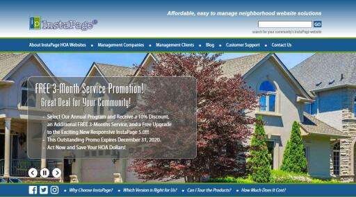 Homeowners association website