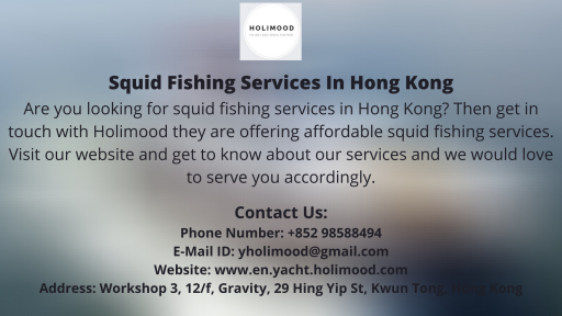 Squid Fishing Services In Hong Kong