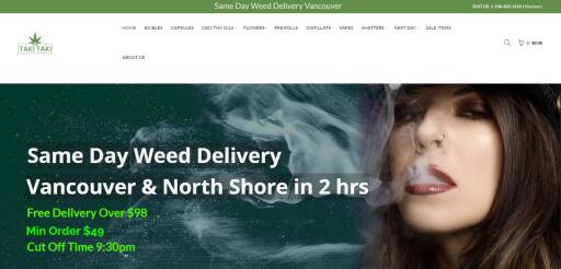 Weed delivery West Vancouver