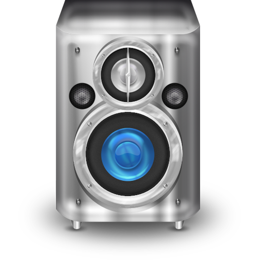 Metal Blue Speaker 512x512