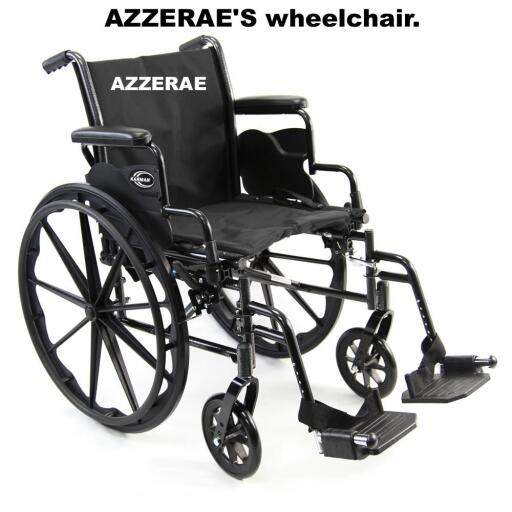 AZZERAE'S wheelchair