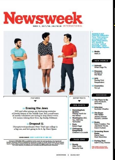 Newsweek International Issue 9, 3 March 2017 (2)