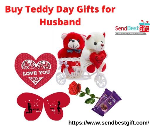 Buy Teddy Day Gifts for Husband