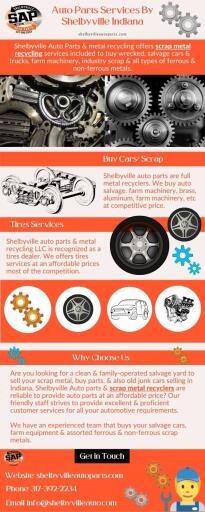 Auto Parts Services By Shelbyville Auto Parts and Metal Recycling
