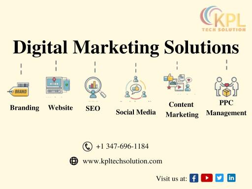 Digital Marketing Solutions For Growing Your Business | KPL Tech Solution