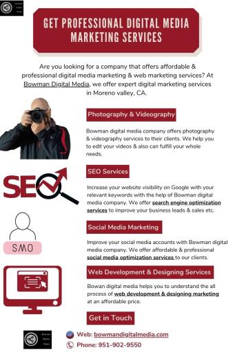 Get professional Digital media Marketing services
