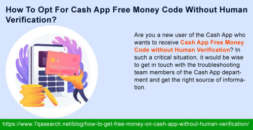 How to Get Cash App Free Money Code Without Human Verification?