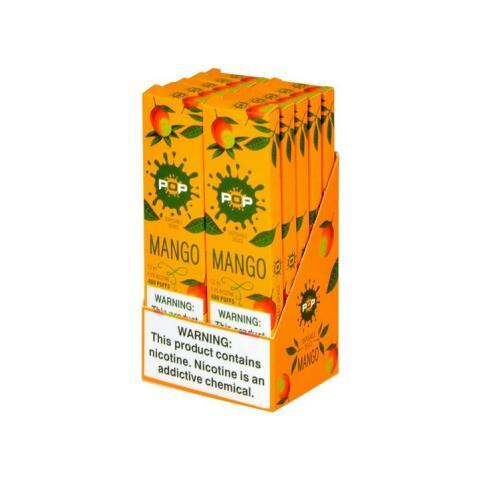 Pop Mango Puff Bar Disposable Device