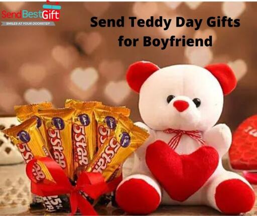 Send Teddy Day Gifts for Boyfriend