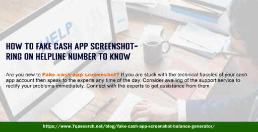 How to Fake cash app screenshot- Ring on helpline number to know