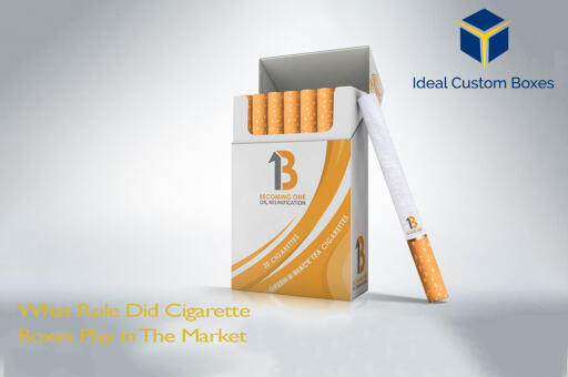 What Role Did Cigarette Boxes Play in The Market