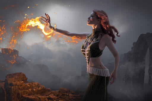 The Witcher 1 Triss Merigold by Lada Lyumos2