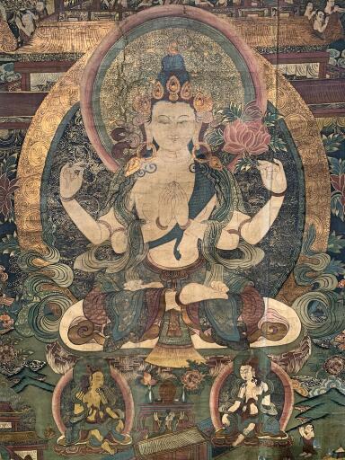 Large White Tara Thangka 2 master