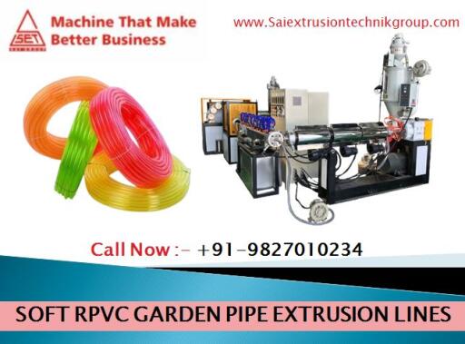Buy Soft RPVC Graden Pipe Extrusion Machinery Lines. Order Now